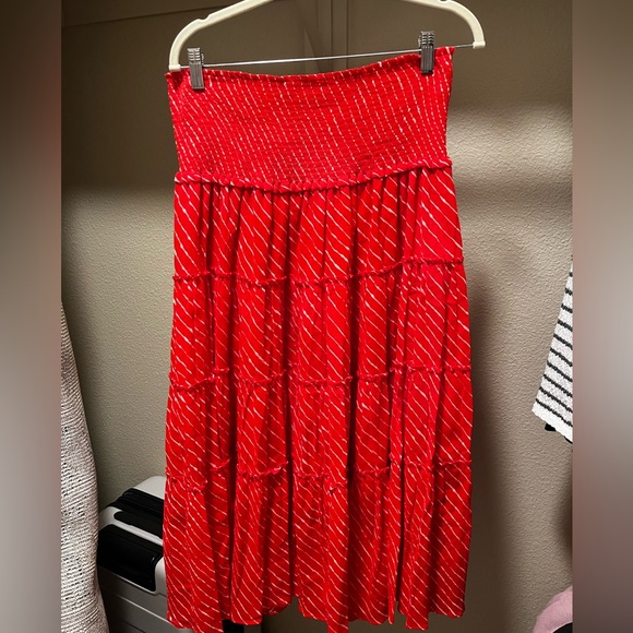 Lauren Ralph Lauren Dresses & Skirts - LAUREN Ralph Lauren Red Maxi Skirt Women’s Size XL